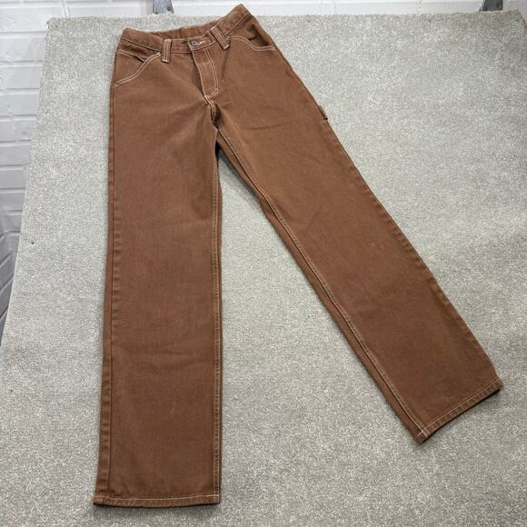 Brandy Melville John Galt EUC Crispina Carpenter Jeans Camel Brown Sz Sml Grunge - Picture 5 of 14